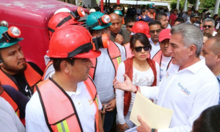 INICIÓ RECONSTRUCCIÓN DE HOSPITALES Y ESCUELAS EN PUEBLA