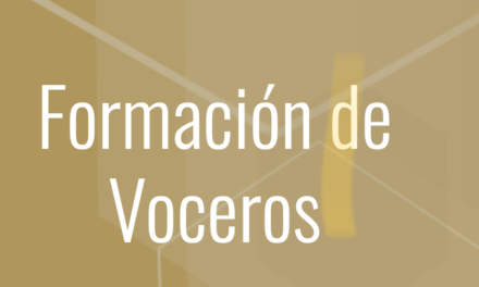 FORMACIÓN DE VOCEROS. CURSO EN LÍNEA