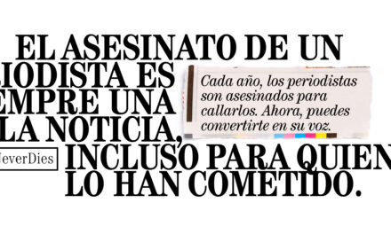 DÍA INTERNACIONAL PARA PONER FIN A LA IMPUNIDAD DE LOS CRÍMENES CONTRA PERIODISTAS