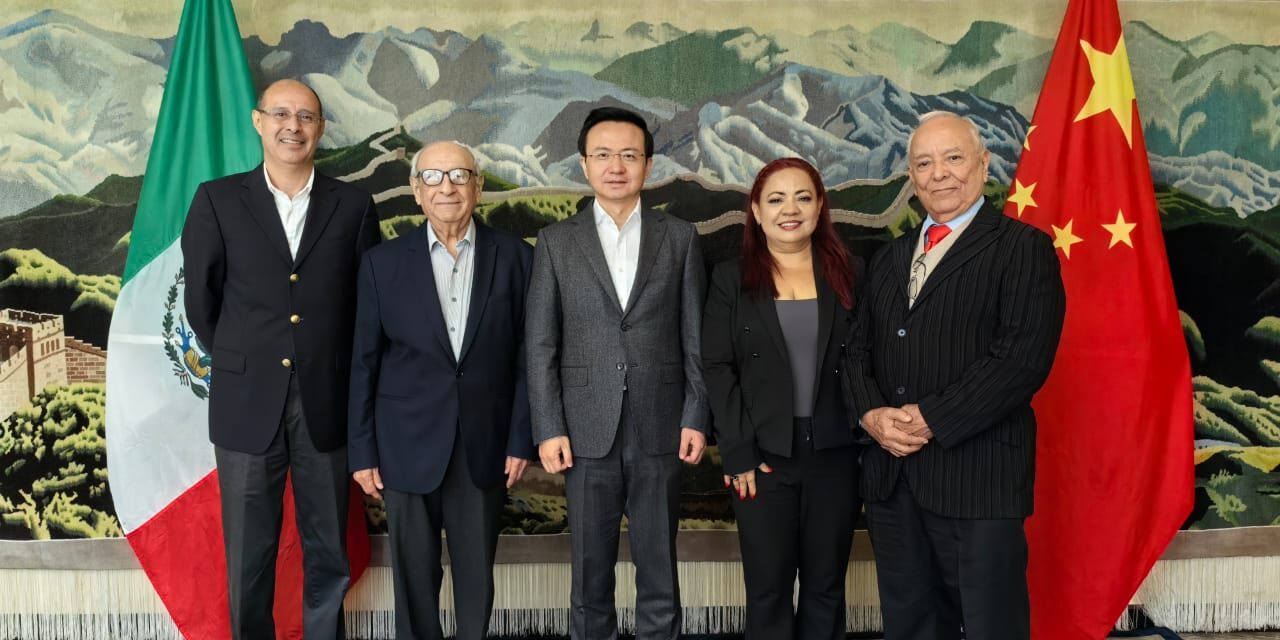 REPRESENTANTES DE CONALIPE Y FAPERMEX VISITARON AL EMBAJADOR DE CHINA EN MÉXICO