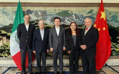REPRESENTANTES DE CONALIPE Y FAPERMEX VISITARON AL EMBAJADOR DE CHINA EN MÉXICO