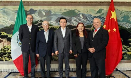 REPRESENTANTES DE CONALIPE Y FAPERMEX VISITARON AL EMBAJADOR DE CHINA EN MÉXICO