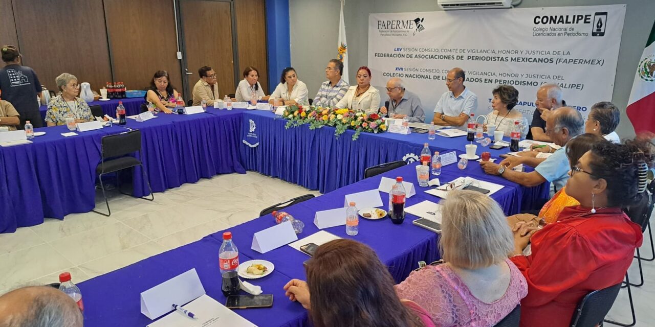 PRODUCTIVA SESIÓN DE CONSEJO DE FAPERMEX Y CONALIPE 
