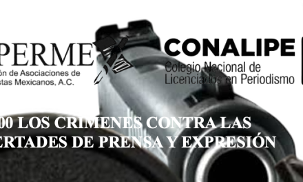 HAN LLEGADO A 400 LOS CRÍMENES CONTRA LAS LIBERTADES DE PRENSA Y EXPRESIÓN