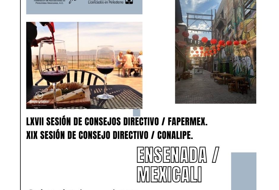 CONVOCATORIA. CONSEJO DIRECTIVO ENSENADA / MEXICALI