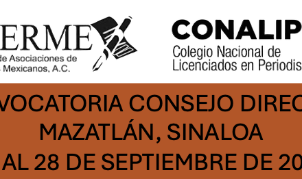 CONVOCATORIA CONSEJO DIRECTIVO / MAZATLÁN, SINALOA