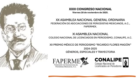 CONVOCATORIA AL CONGRESO NACIONAL DE FAPERMEX Y CONALIPE 