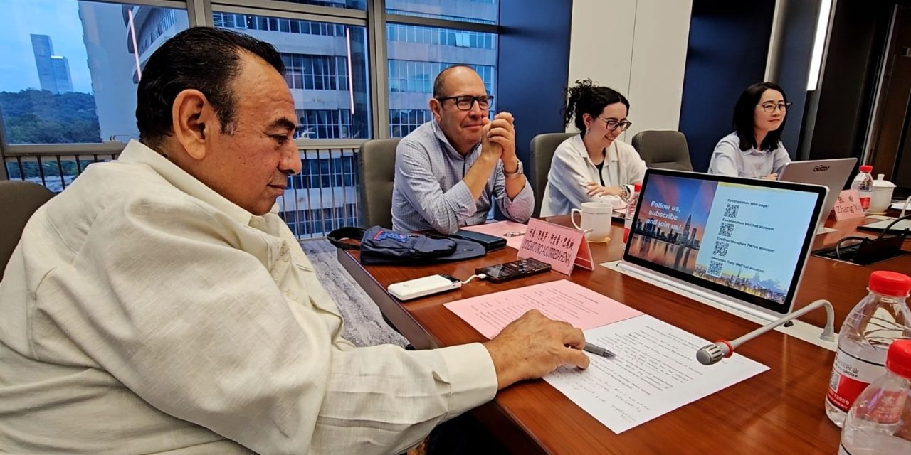 PERIODISTAS MEXICANOS ESTRECHAN LAZOS CON GIGANTES MEDIÁTICOS DE SHENZHEN, CHINA